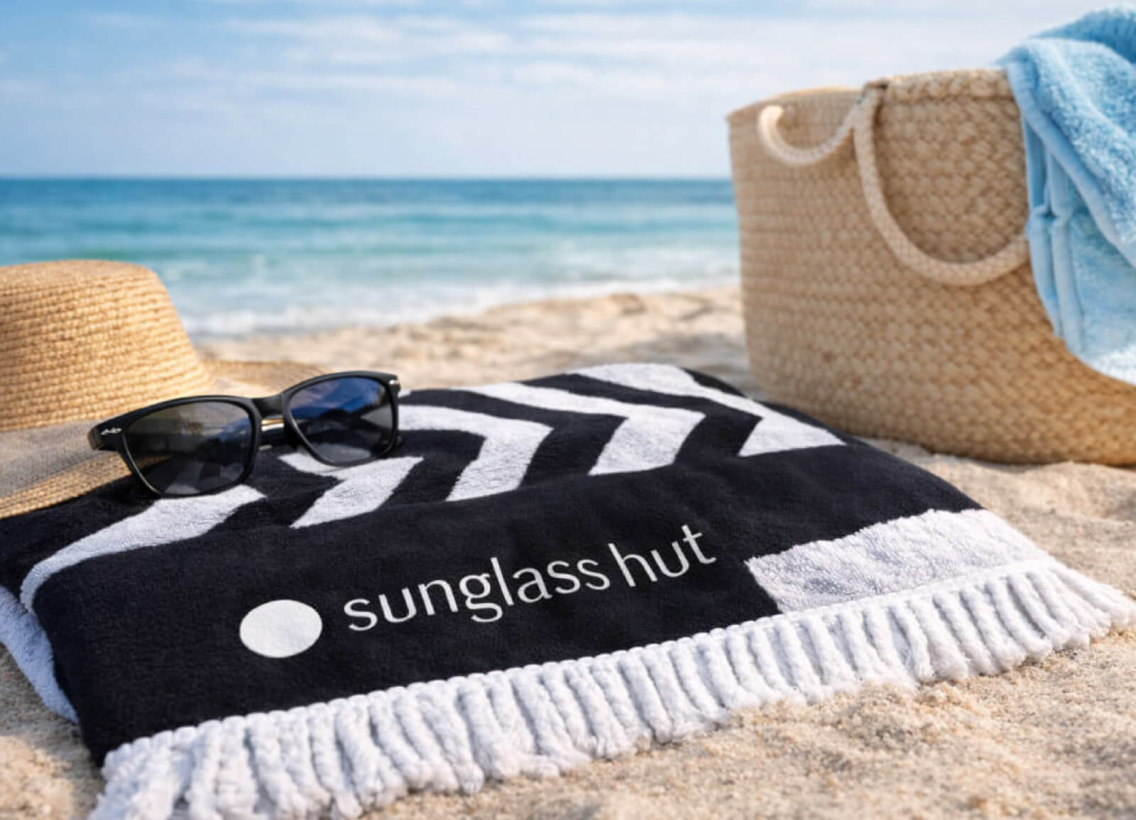 Sunglass Hut campaign towel – final promotional item